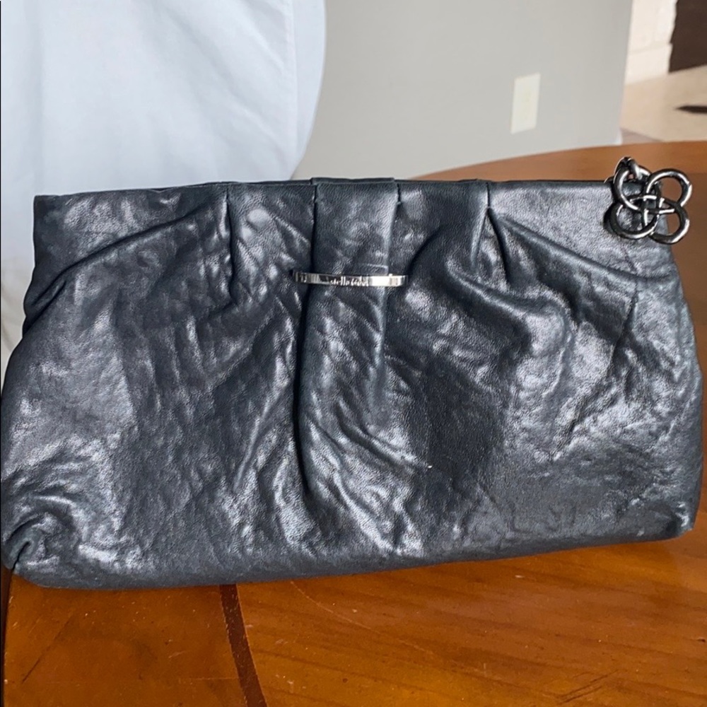 Stella and Dot Lambskin Clutch